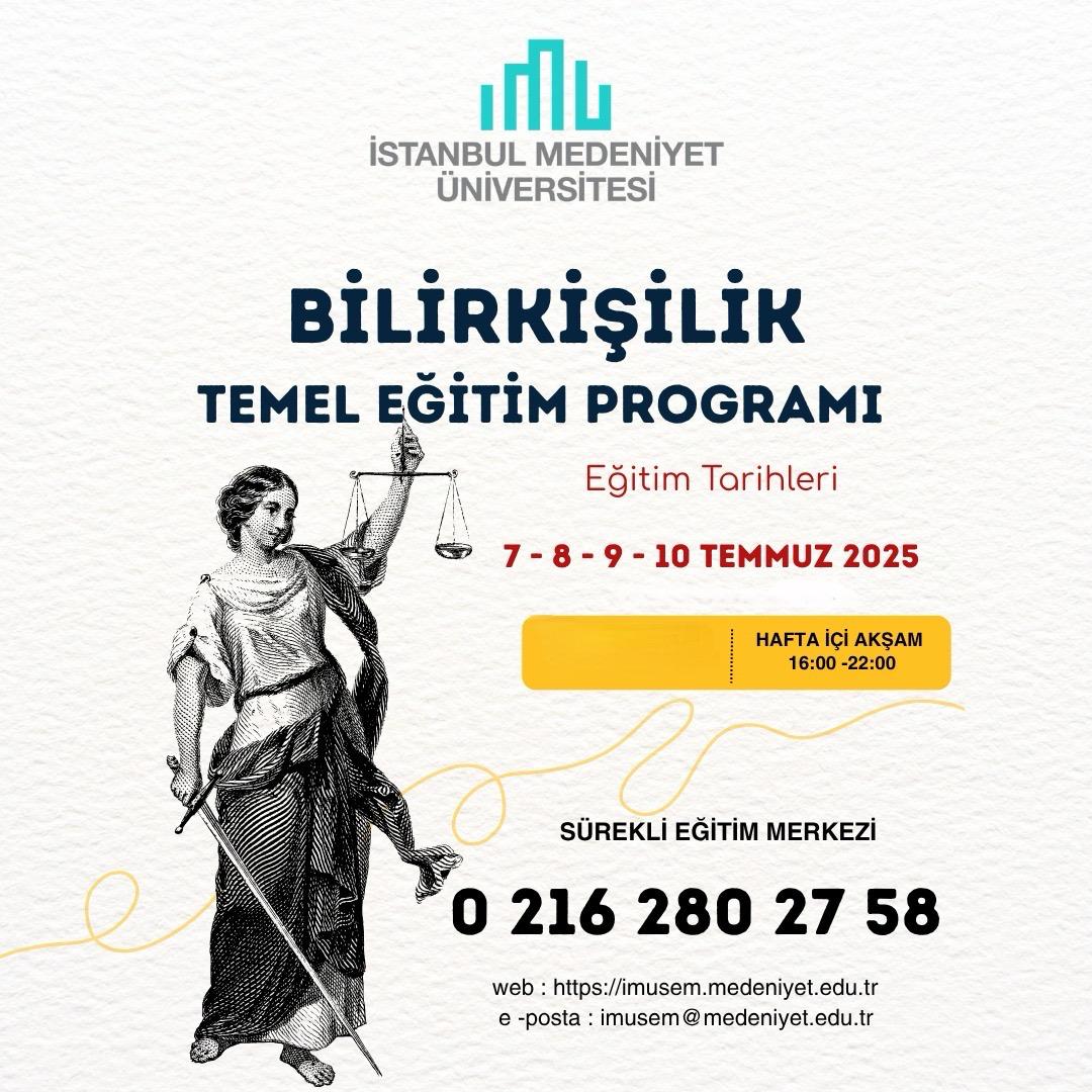 BİLİRKİŞİLİK TEMEL EĞİTİM PROGRAMI